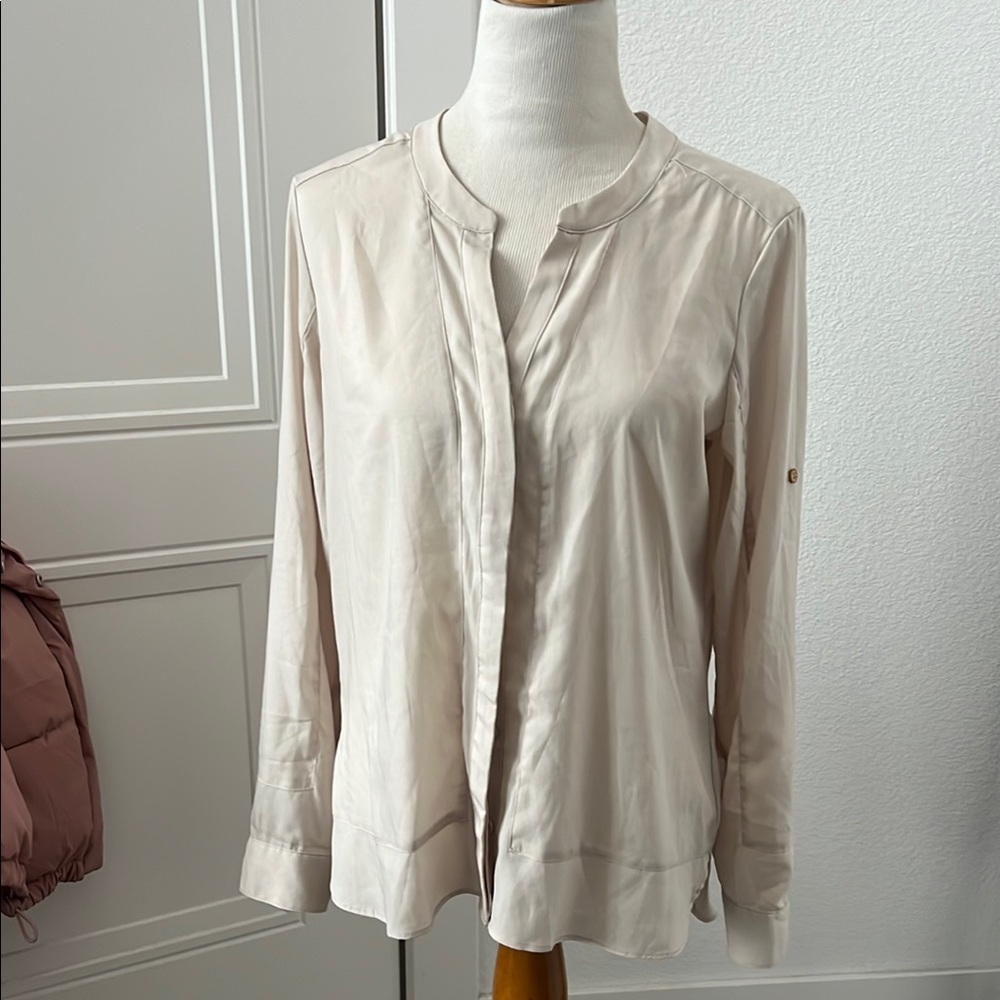 Cream Women's blouse GUC
